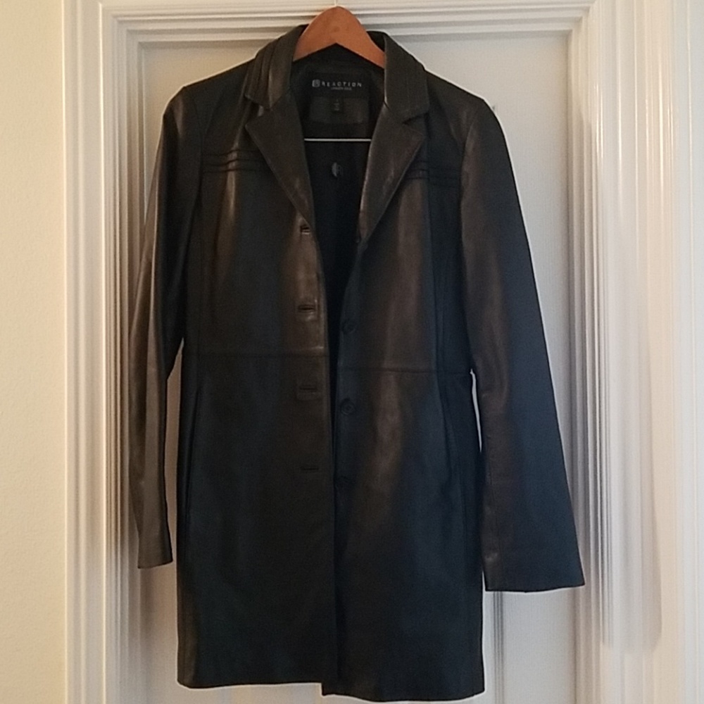 Leather Coat
